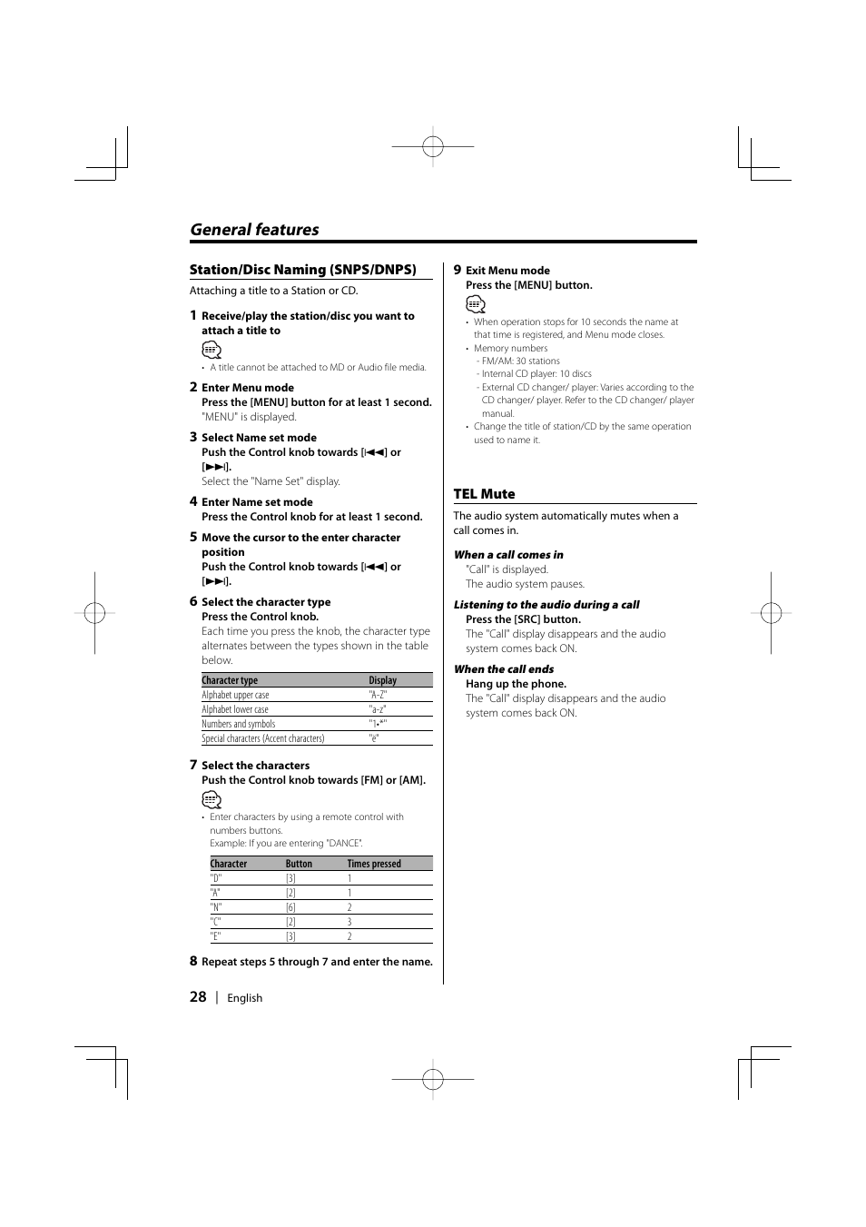 General features | PhatNoise XXV-01D User Manual | Page 28 / 68