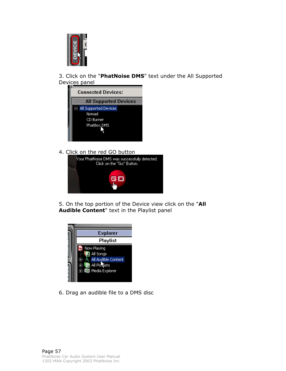 PhatNoise Car Audio System User Manual | Page 57 / 61