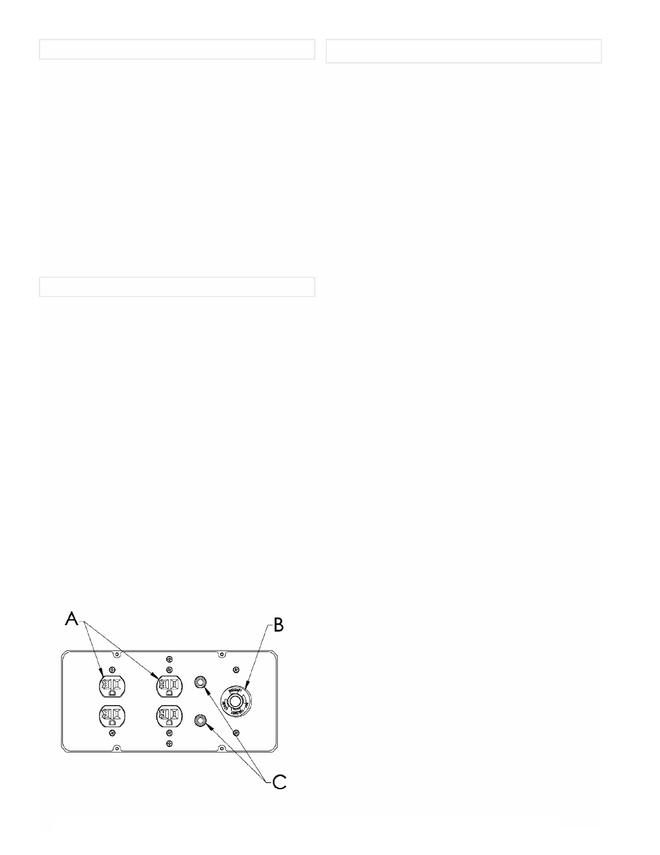 Limited warranty, Control panel major generator features | Powermate Black Mac PM0435255 User Manual | Page 2 / 12