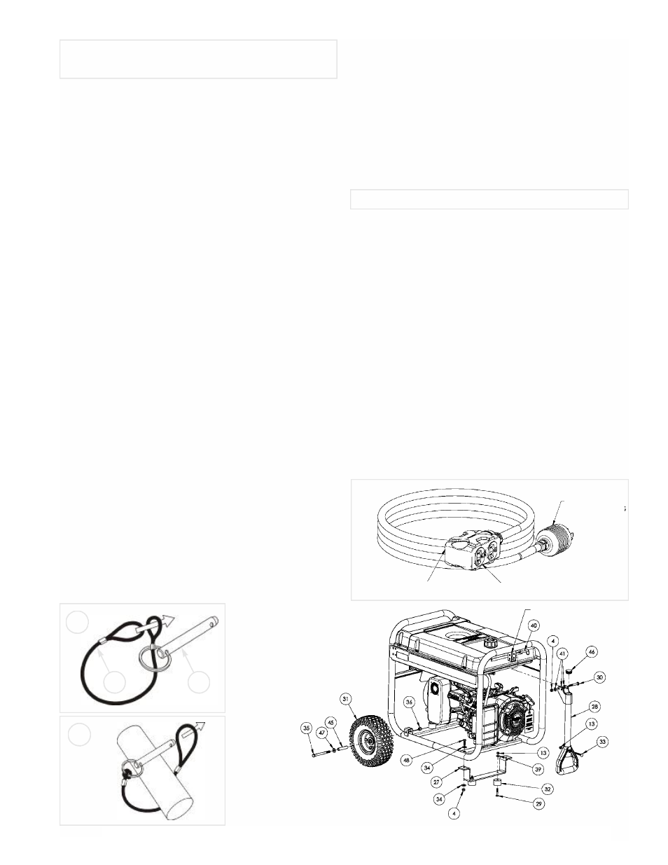 Instalacion del juego de transport, Juego de cordón | Powermate Black Mac PM0435255 User Manual | Page 7 / 12