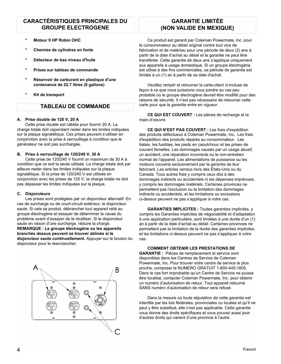 Powermate PM0434600 User Manual | Page 4 / 12