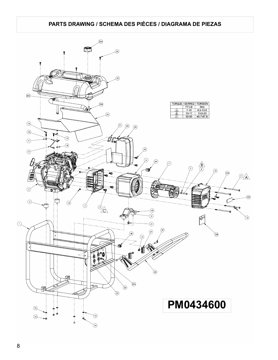 Powermate PM0434600 User Manual | Page 8 / 12