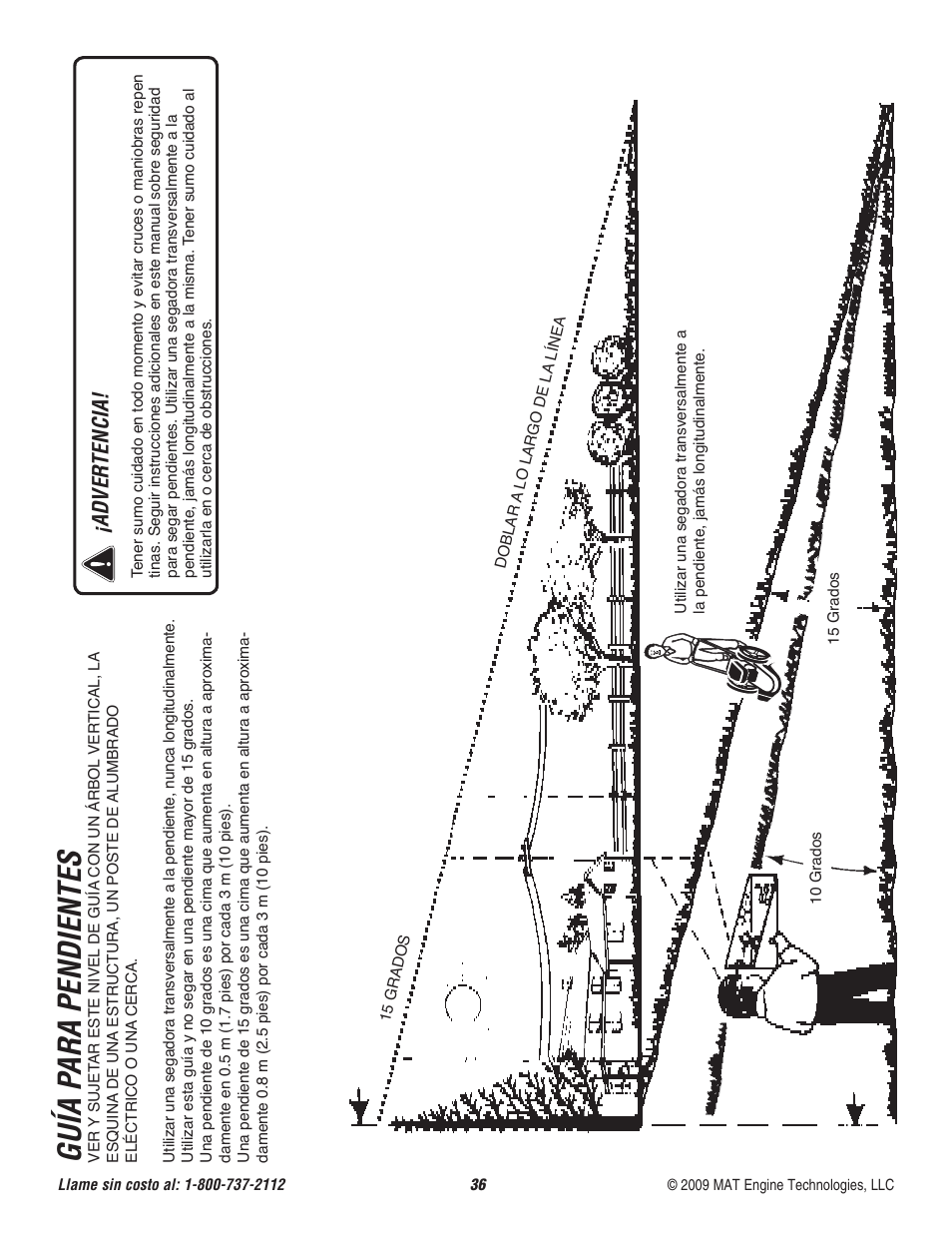 Guía p ara pendientes, Ad ver tencia | Powermate P-WFT-16022 User Manual | Page 37 / 50