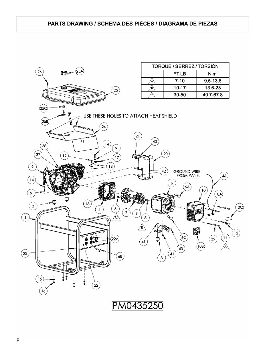 Powermate PM0435250 User Manual | Page 8 / 12