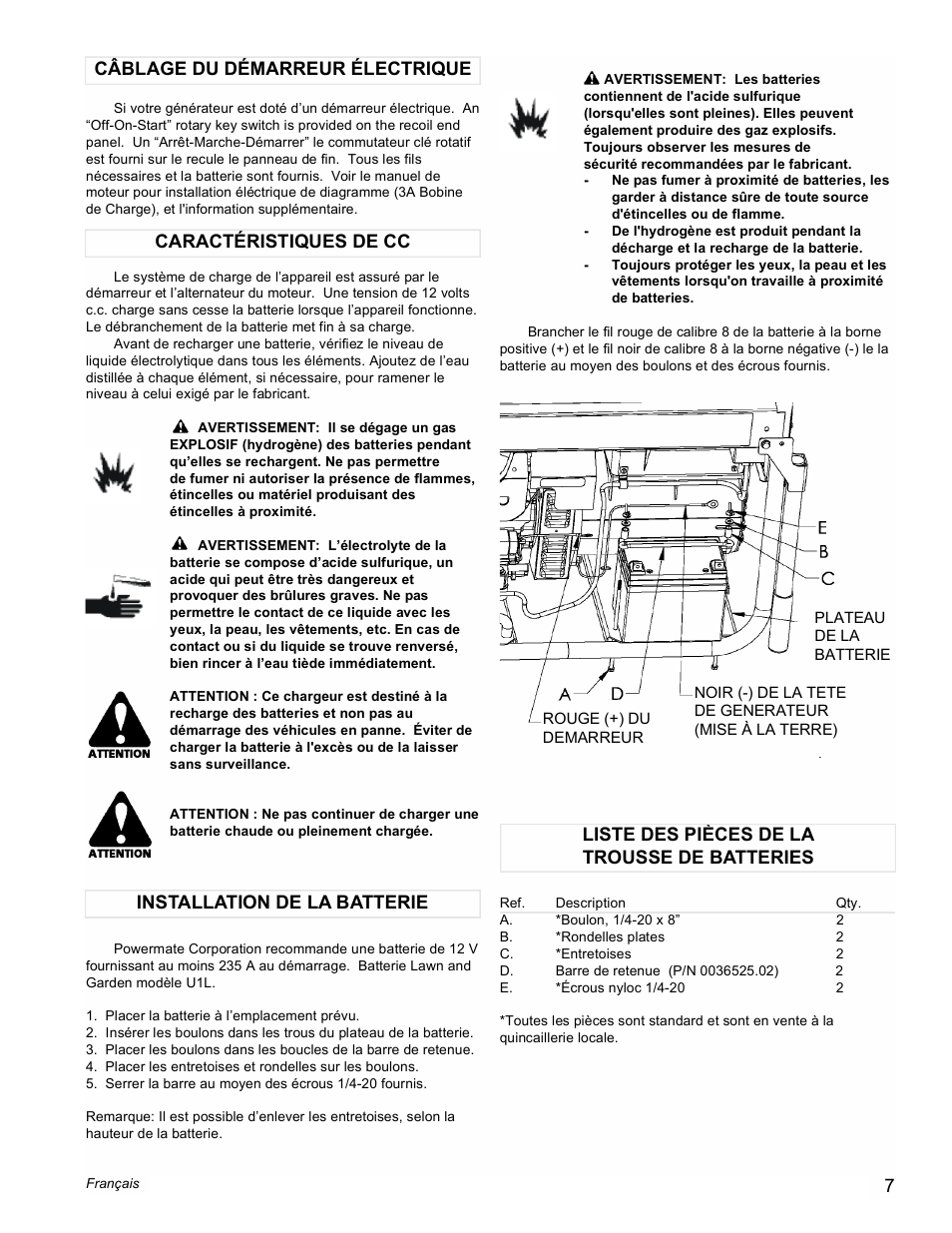 Powermate PM0601350 User Manual | Page 7 / 20