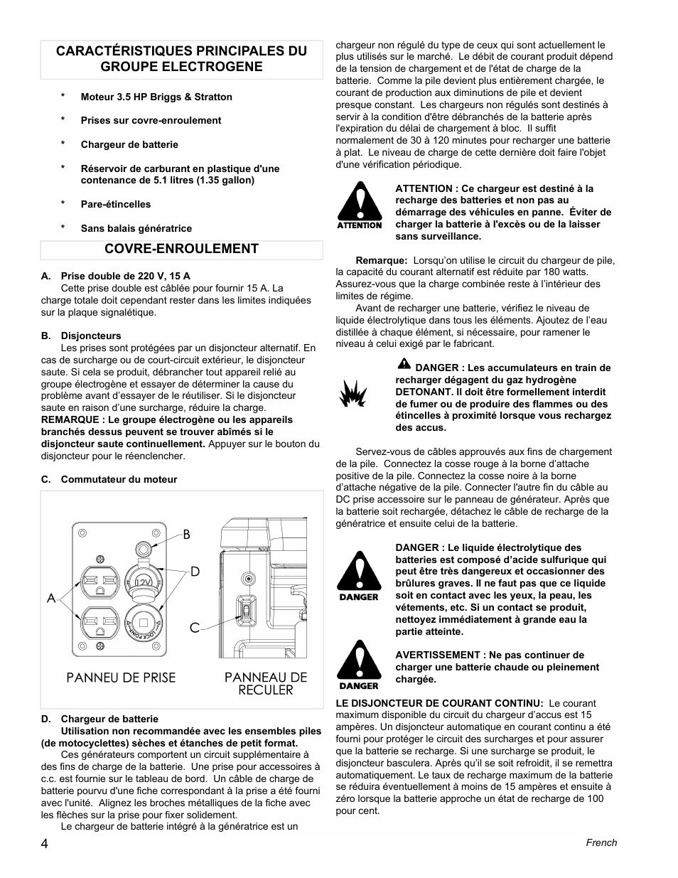 Powermate PE0401853 User Manual | Page 4 / 12