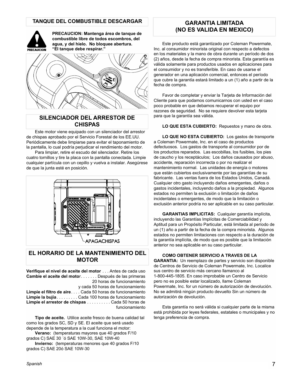 Powermate PE0401853 User Manual | Page 7 / 12