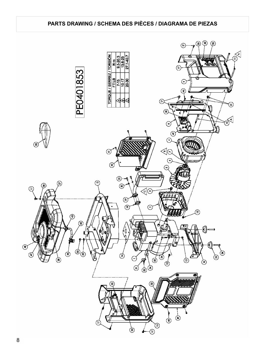 Powermate PE0401853 User Manual | Page 8 / 12