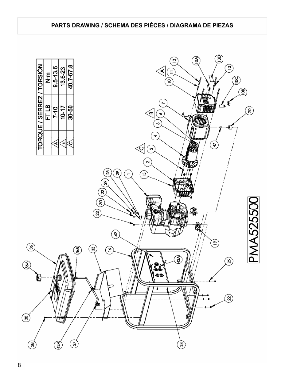 Powermate PMA525500 User Manual | Page 8 / 12