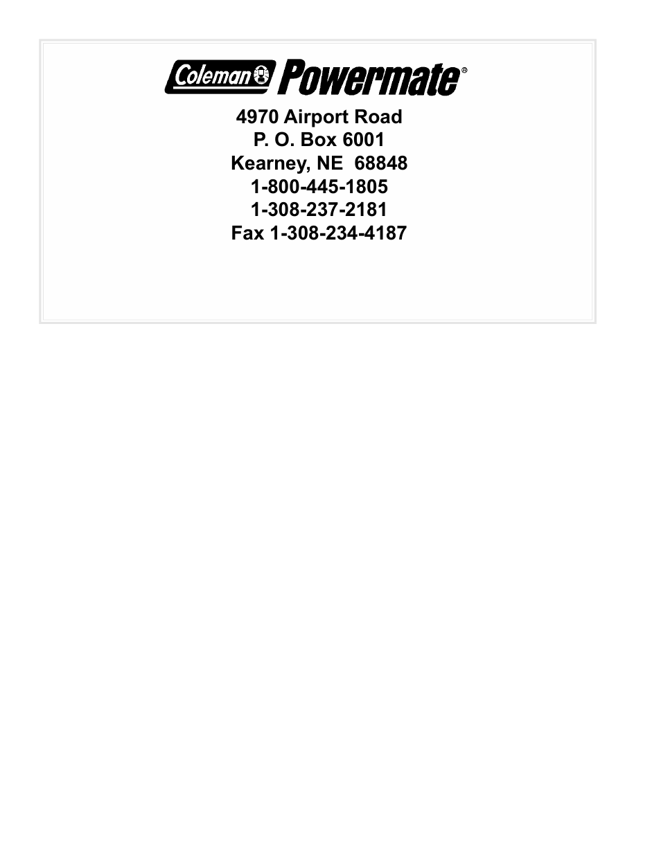 Powermate Vantage Series PC0473503 User Manual | Page 48 / 48