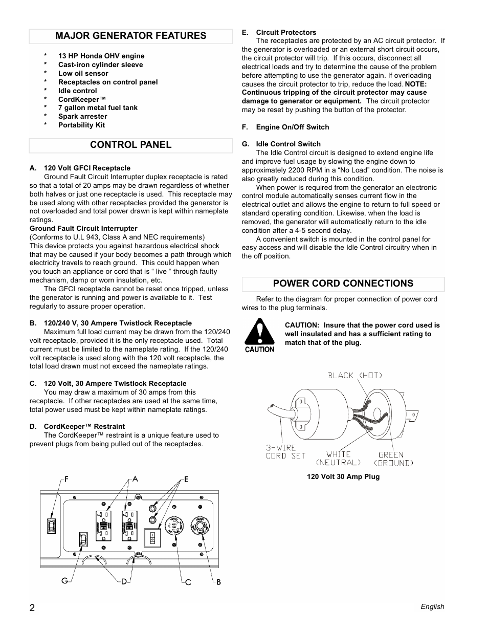 Powermate PMC605000 User Manual | Page 2 / 16