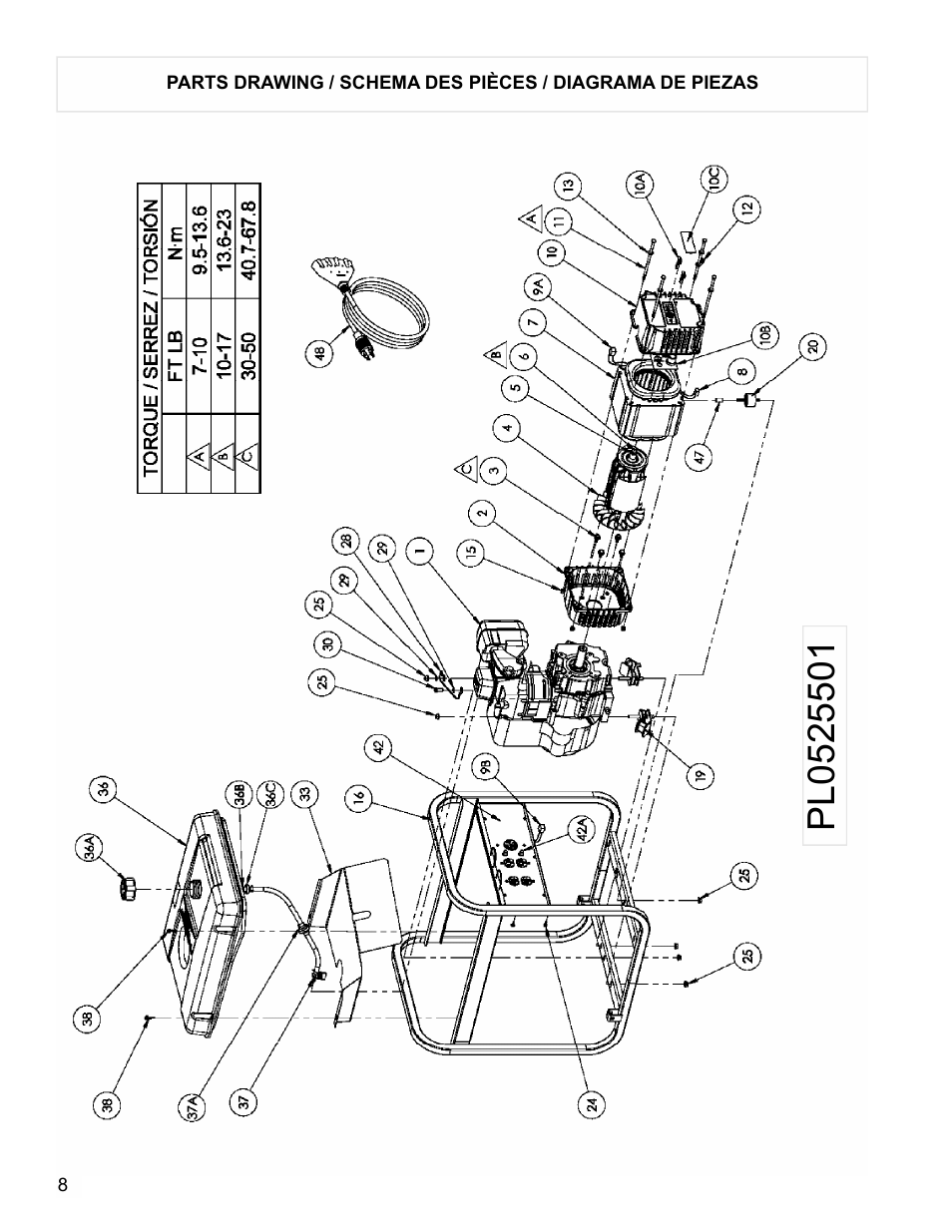 Powermate PL0525501 User Manual | Page 8 / 12