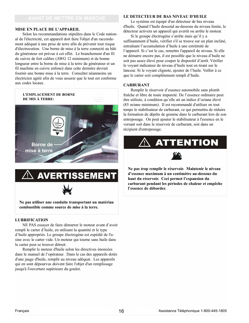 Powermate PC0102300 User Manual | Page 16 / 36