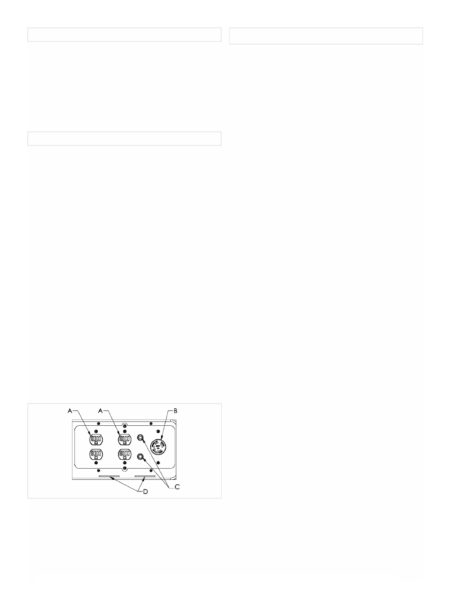 Limited warranty, Control panel major generator features | Powermate PM0435001 User Manual | Page 2 / 12