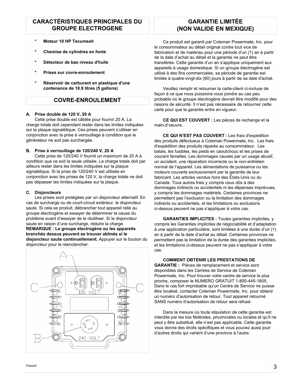 Powermate PM0525202.03 User Manual | Page 3 / 8