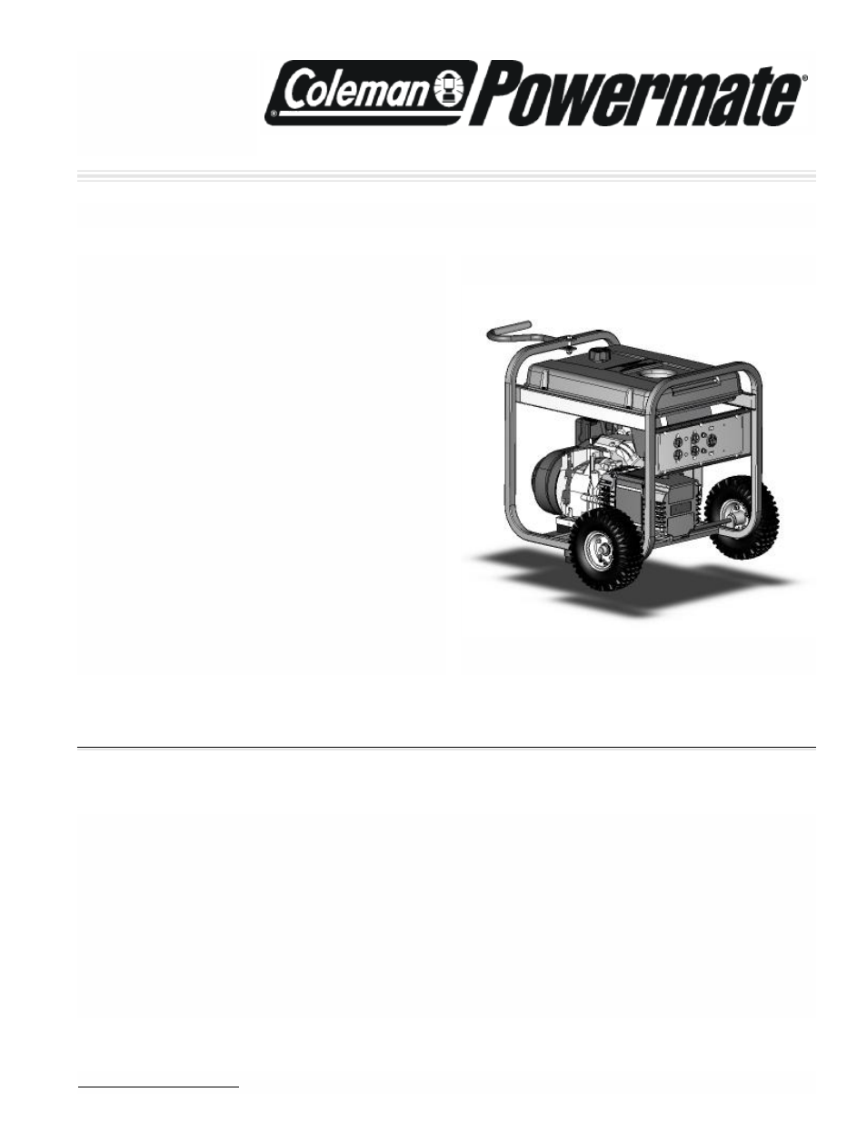 Powermate PM0545010 User Manual | 12 pages