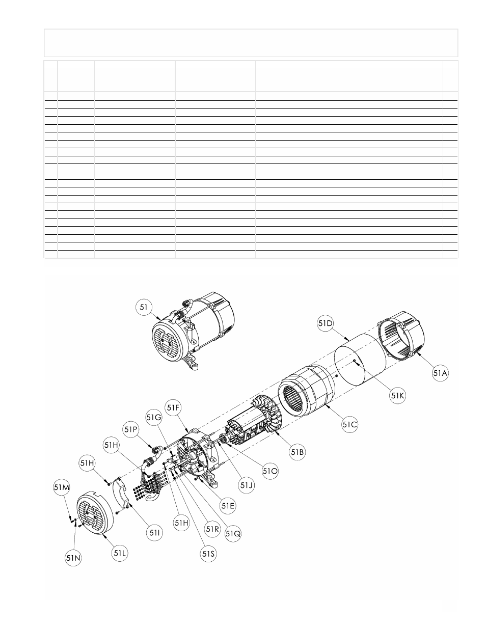 Parts list / liste des pièces / lista de piezas | Powermate PMA525302.03 User Manual | Page 7 / 8