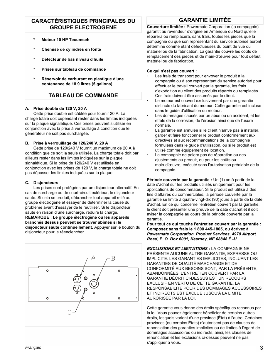 Powermate PMA525302.01 User Manual | Page 3 / 8