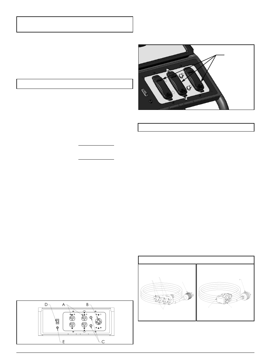 Panel de control | Powermate PM0675700.04 User Manual | Page 6 / 12