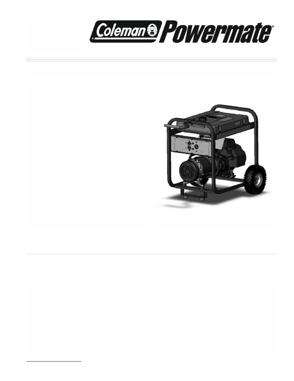 Powermate PM0525303.03 User Manual | 12 pages