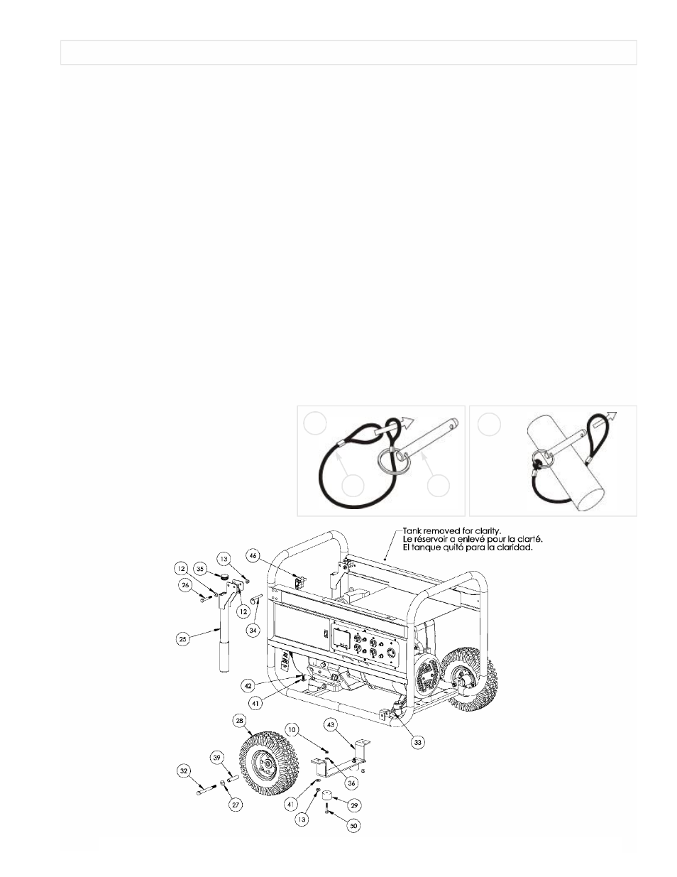 Portability kit installation | Powermate PM0497002 User Manual | Page 3 / 16