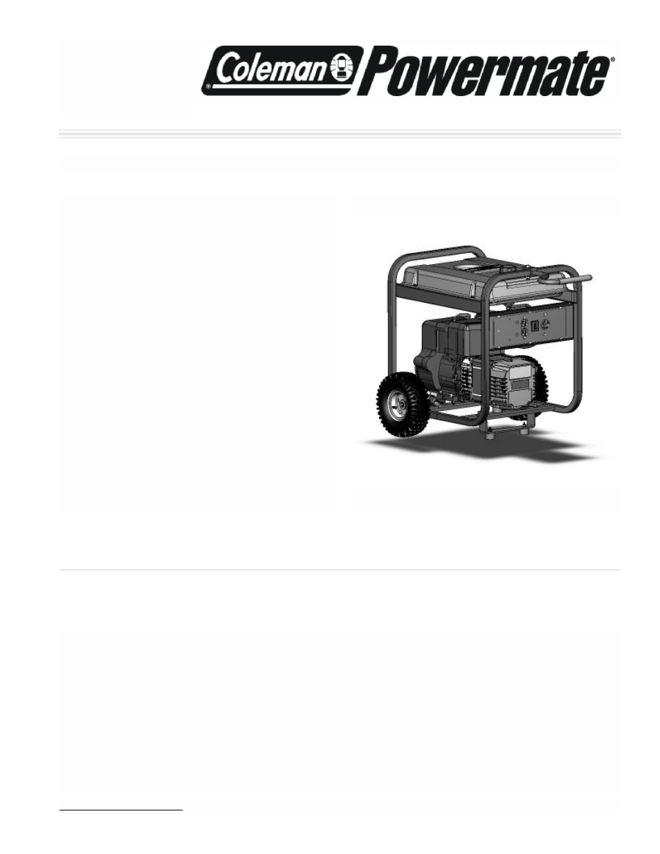 Powermate PC0525304 User Manual | 12 pages