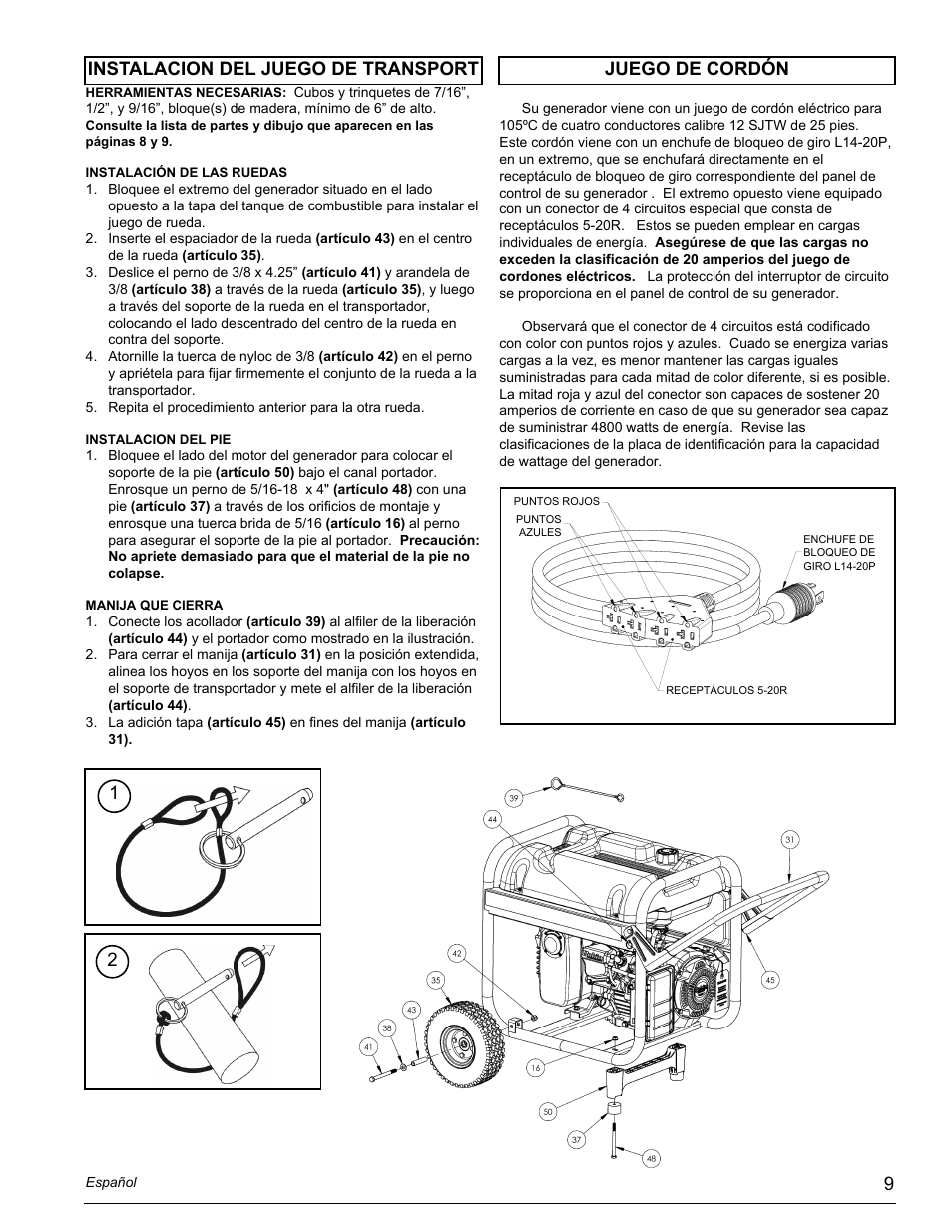 Powermate PMC435001 User Manual | Page 9 / 16