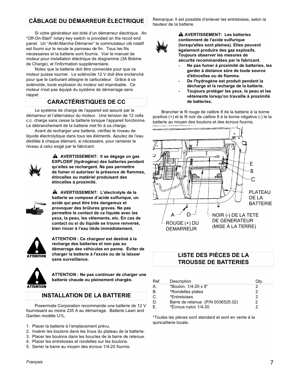 Powermate PM0601250 User Manual | Page 7 / 20