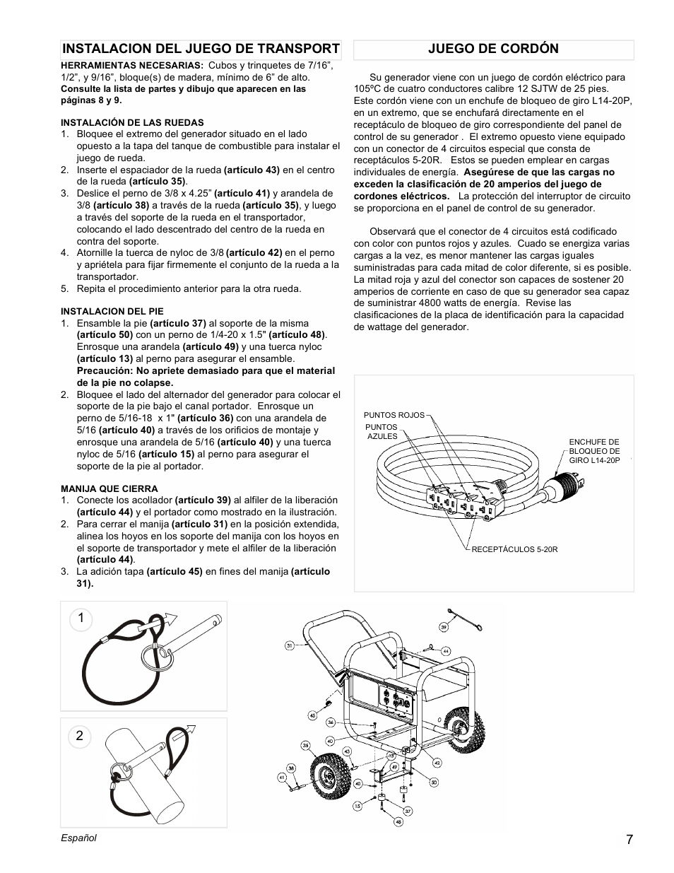 Powermate PL0545008 User Manual | Page 7 / 12
