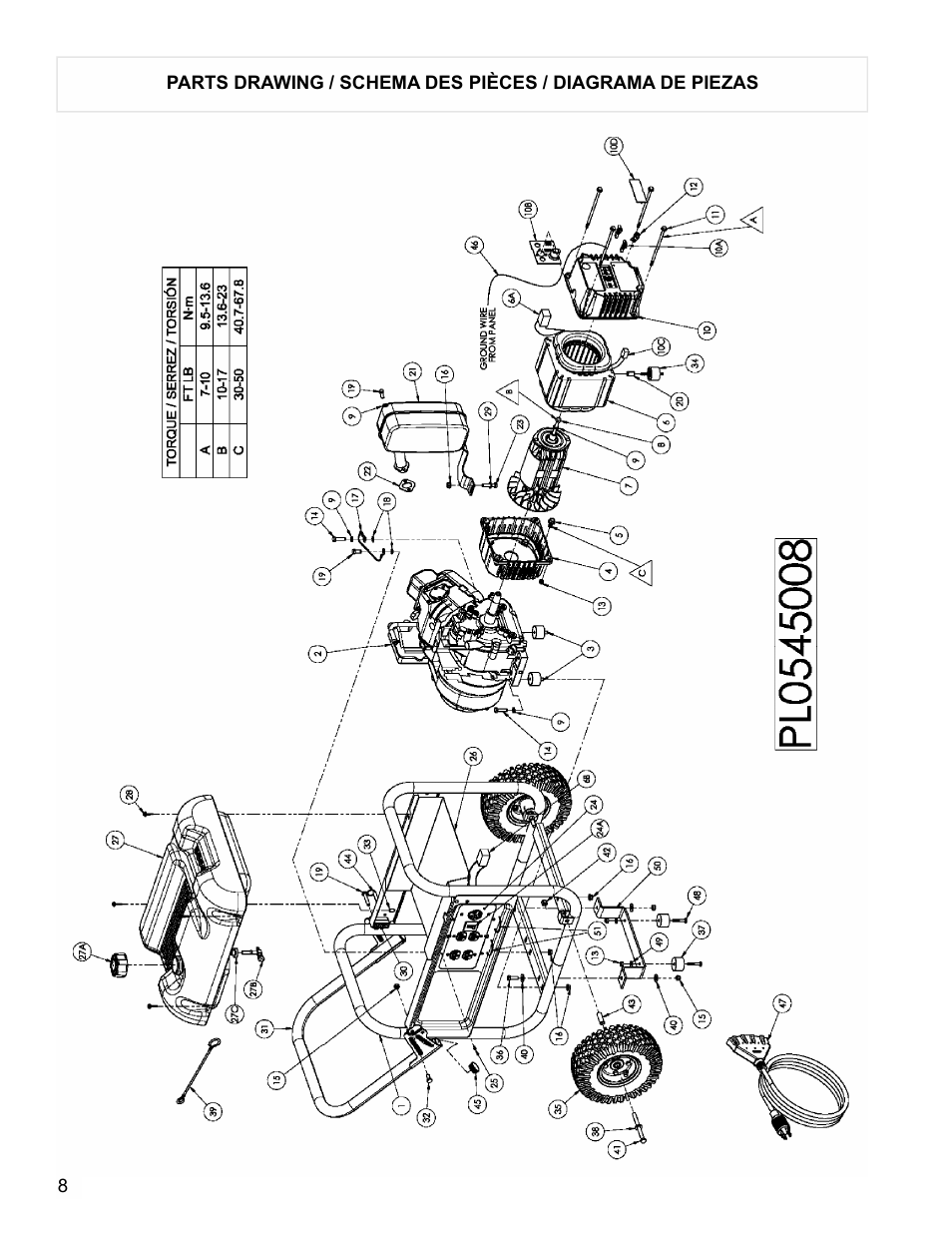 Powermate PL0545008 User Manual | Page 8 / 12