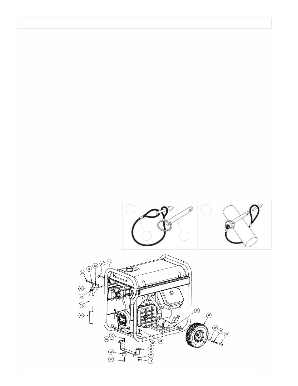 L'installation de kit de transport | Powermate PM0418000 User Manual | Page 6 / 16