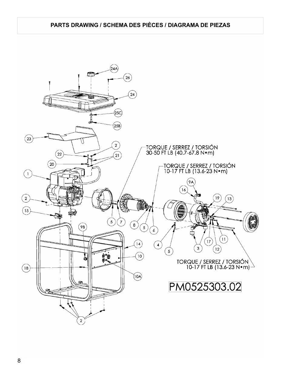 Powermate PM0525303.02 User Manual | Page 8 / 12