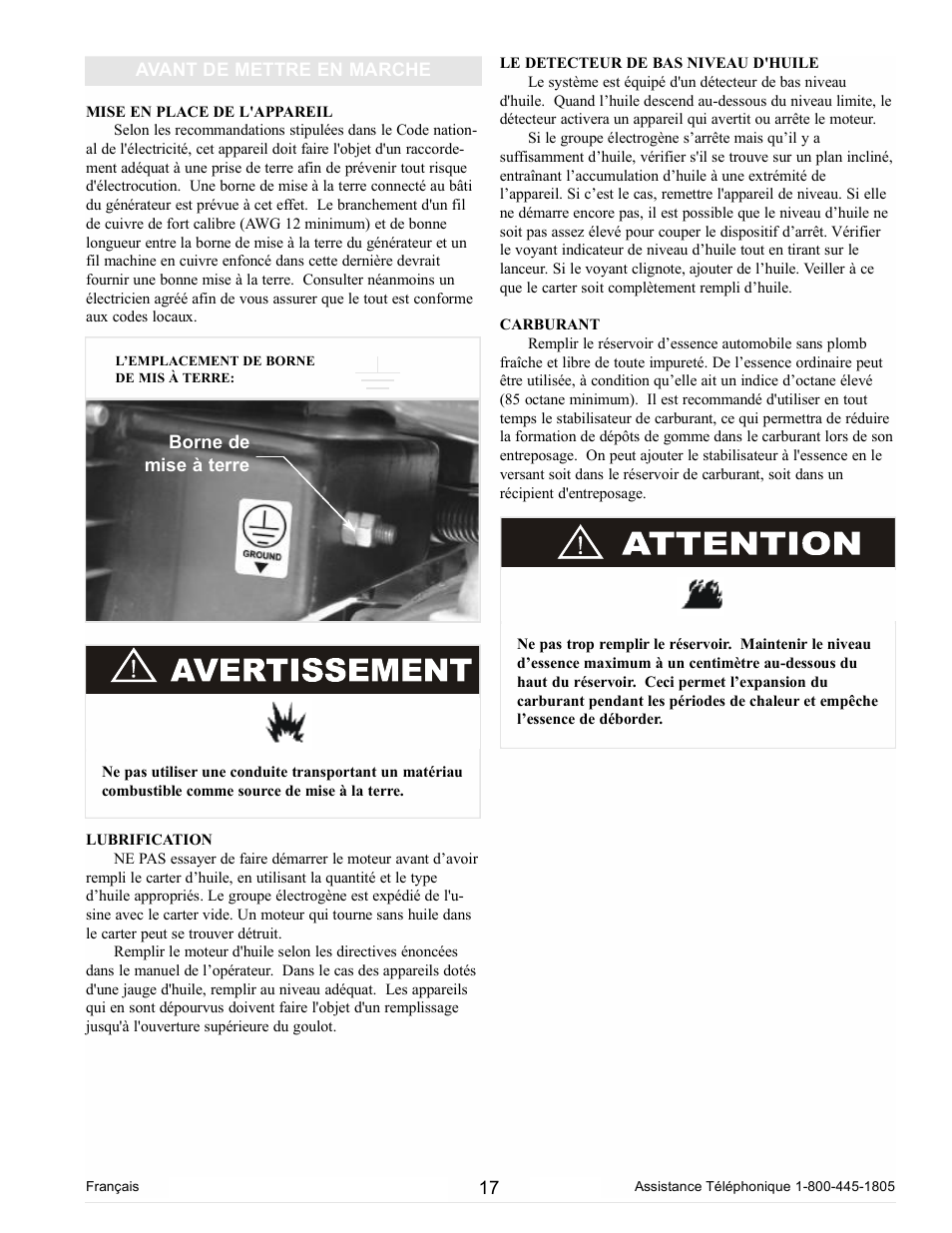 Powermate PM0105000 User Manual | Page 17 / 40