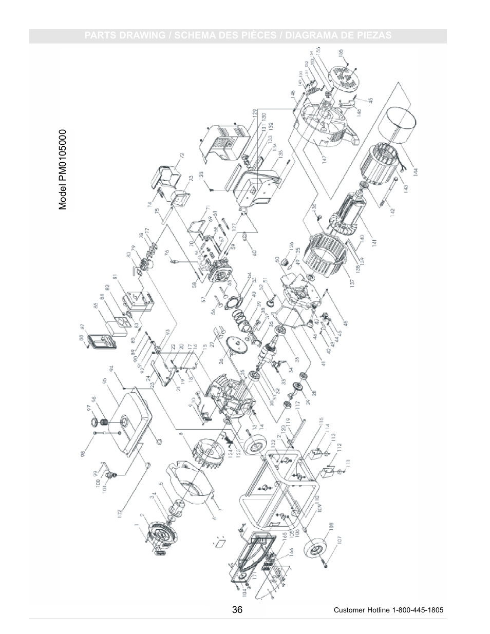 Powermate PM0105000 User Manual | Page 36 / 40