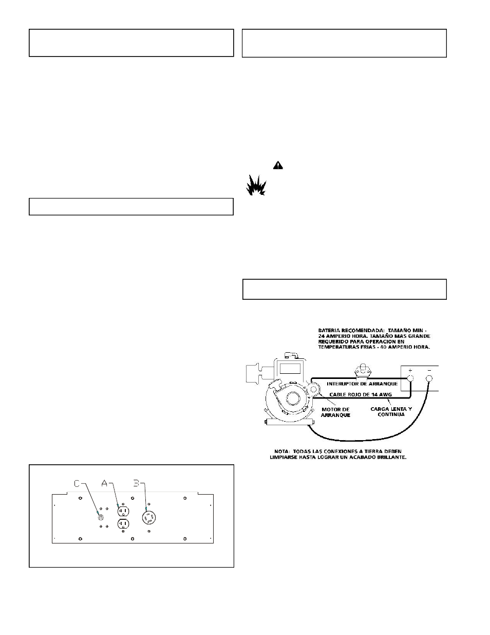 Panel de control | Powermate Premium Plus PC0505622.17 User Manual | Page 6 / 12