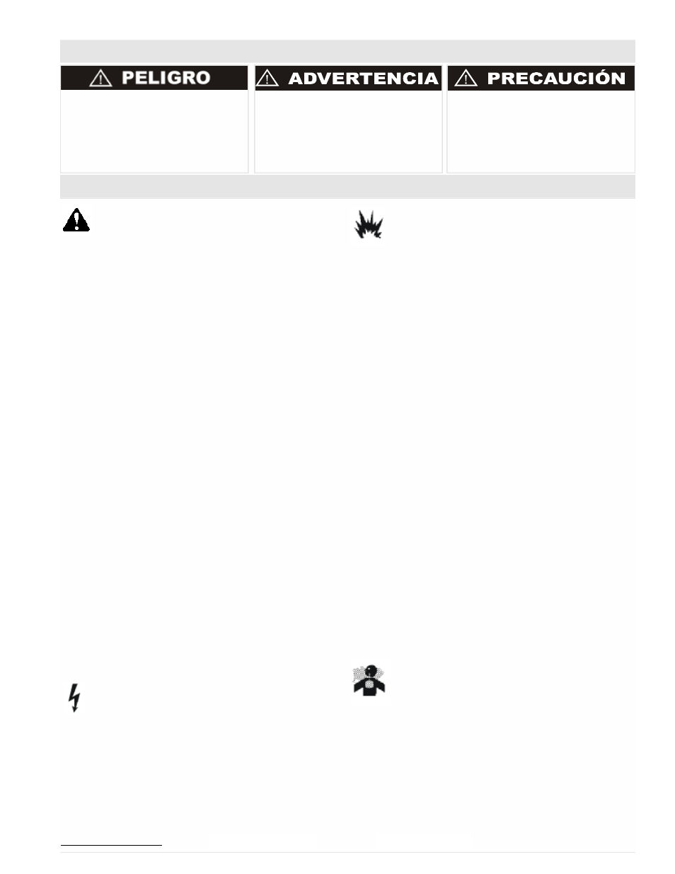 Reglas de seguridad y de funcionamiento | Powermate PM0647001 User Manual | Page 23 / 36