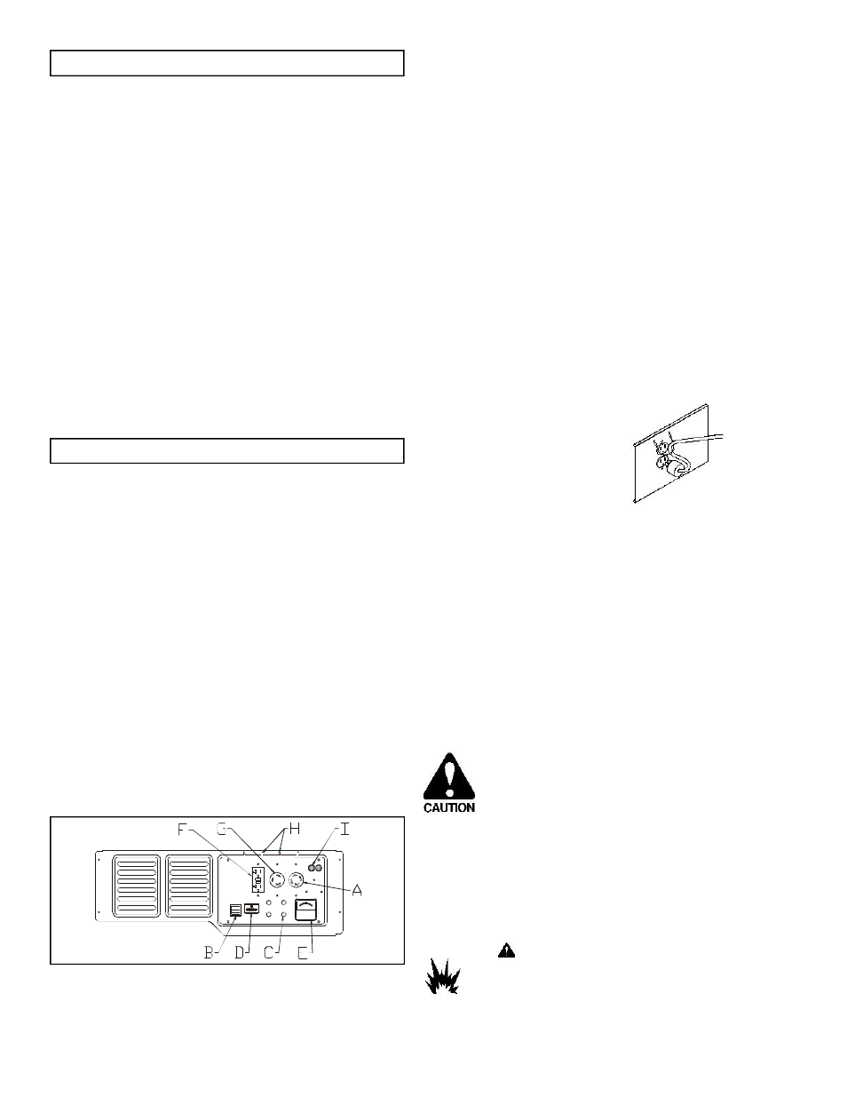 Control panel major generator features | Powermate PM0496504.18 User Manual | Page 2 / 16