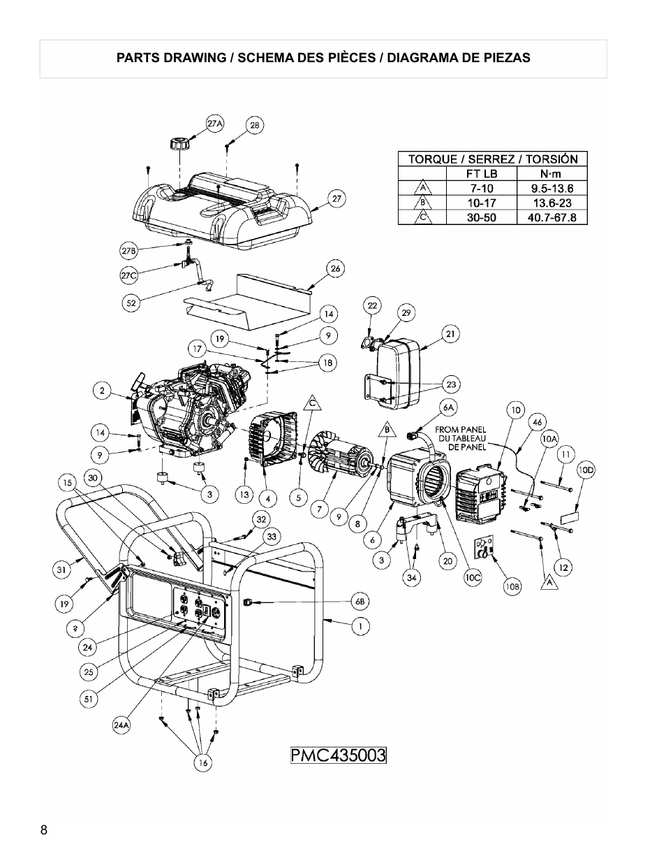 Powermate PMC435003 User Manual | Page 8 / 12