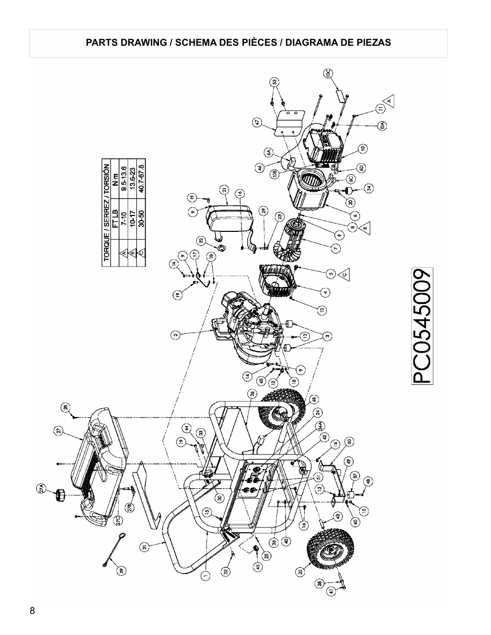 Powermate PC0545009 User Manual | Page 8 / 12