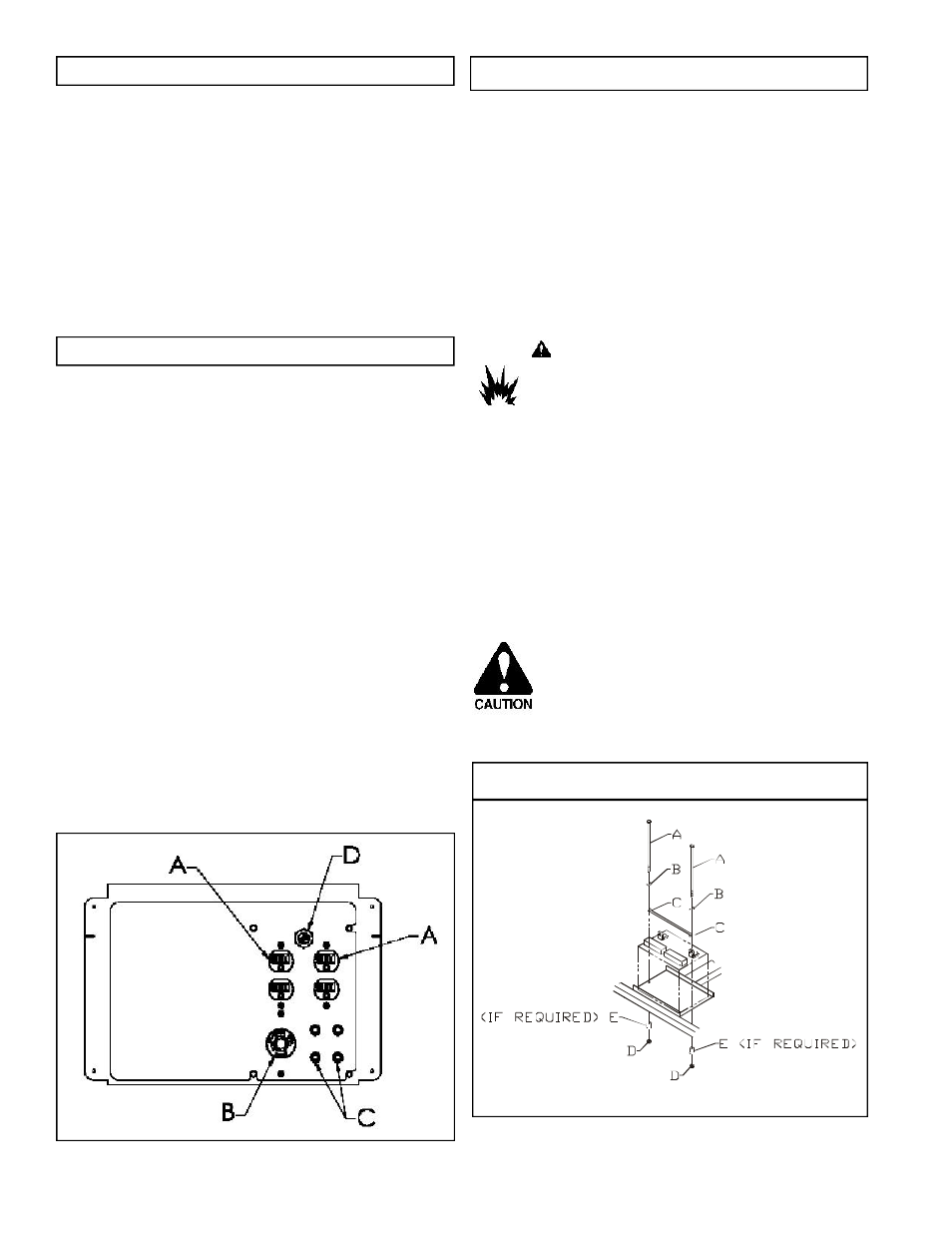 Electric start battery installation | Powermate PM0557501.01 User Manual | Page 2 / 12