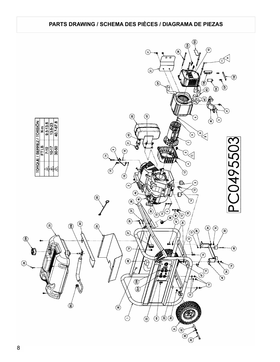 Powermate PC0495503 User Manual | Page 8 / 12