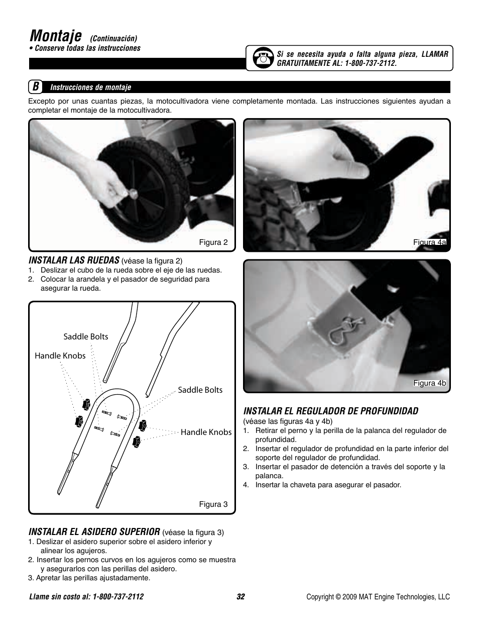 Montaje | Powermate P-FTT-160MD User Manual | Page 33 / 48