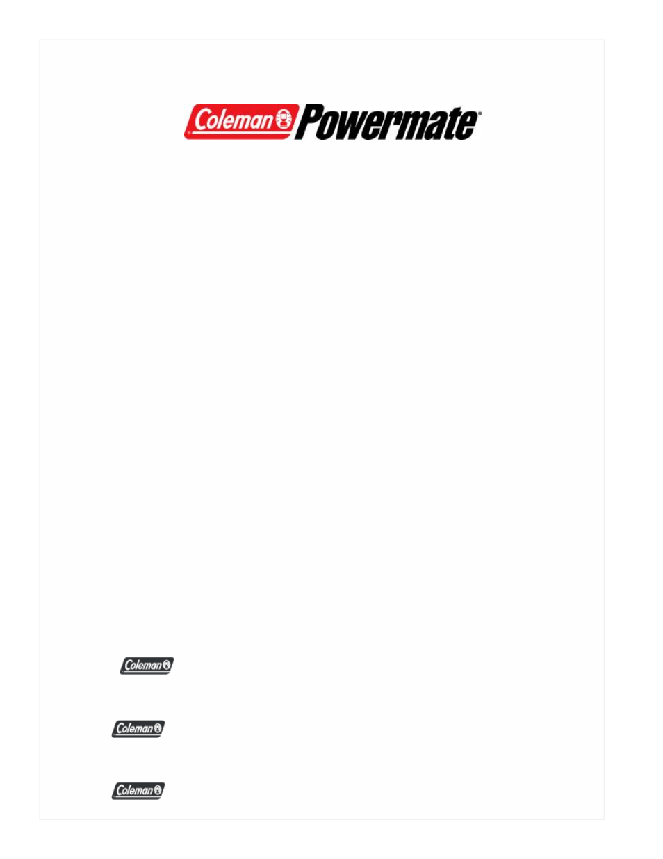 Powermate PMC645500 User Manual | Page 36 / 36
