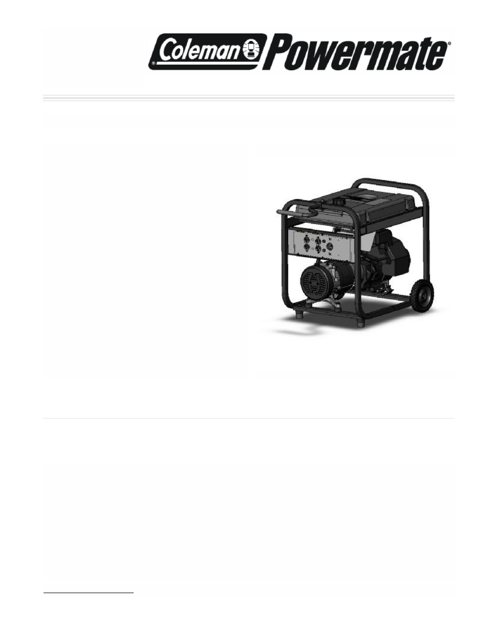 Powermate PM0525312.03 User Manual | 12 pages
