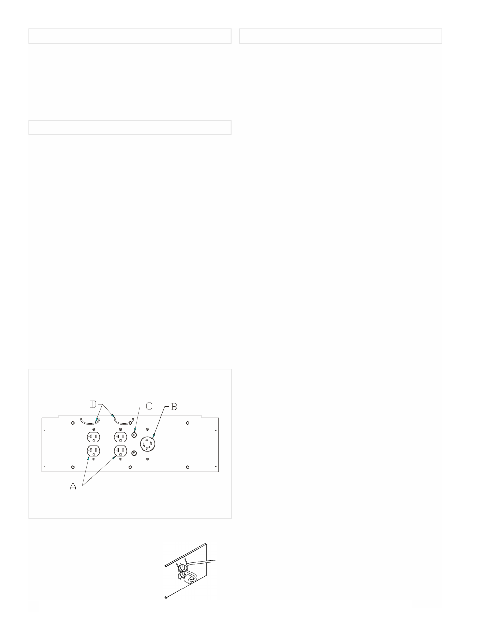 Limited warranty, Control panel major generator features | Powermate PM0525312.03 User Manual | Page 2 / 12