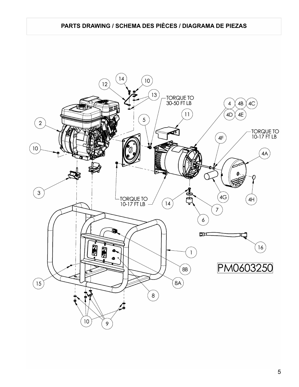 Powermate PM0603250 User Manual | Page 5 / 8