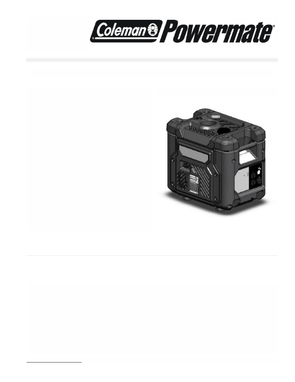 Powermate PMC431800.01 User Manual | 16 pages