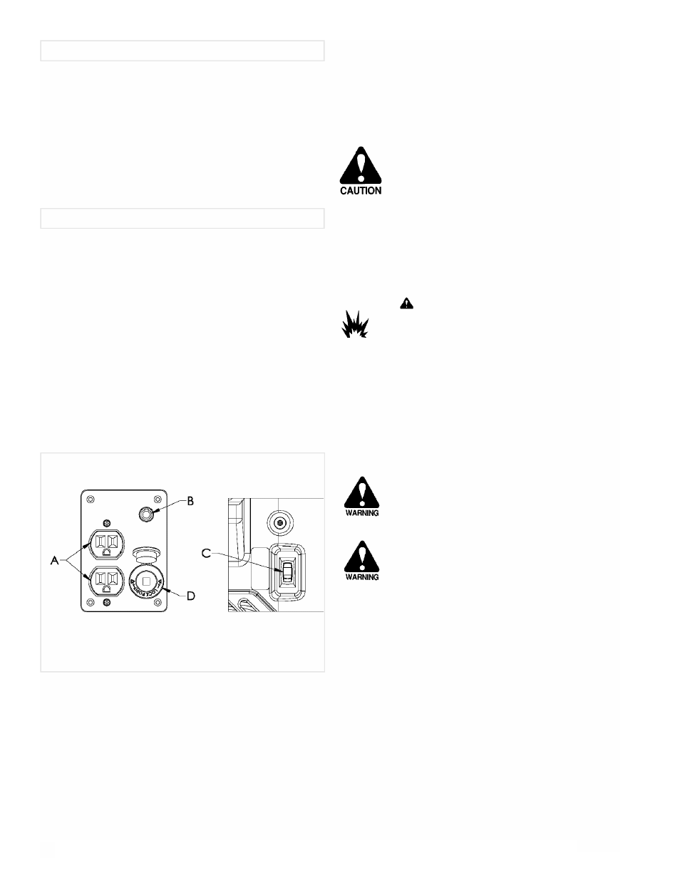 Endbell major generator features | Powermate PMC431800.01 User Manual | Page 2 / 16