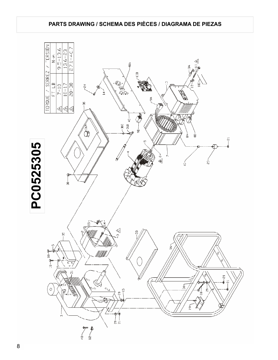 Powermate PC0525305 User Manual | Page 8 / 12