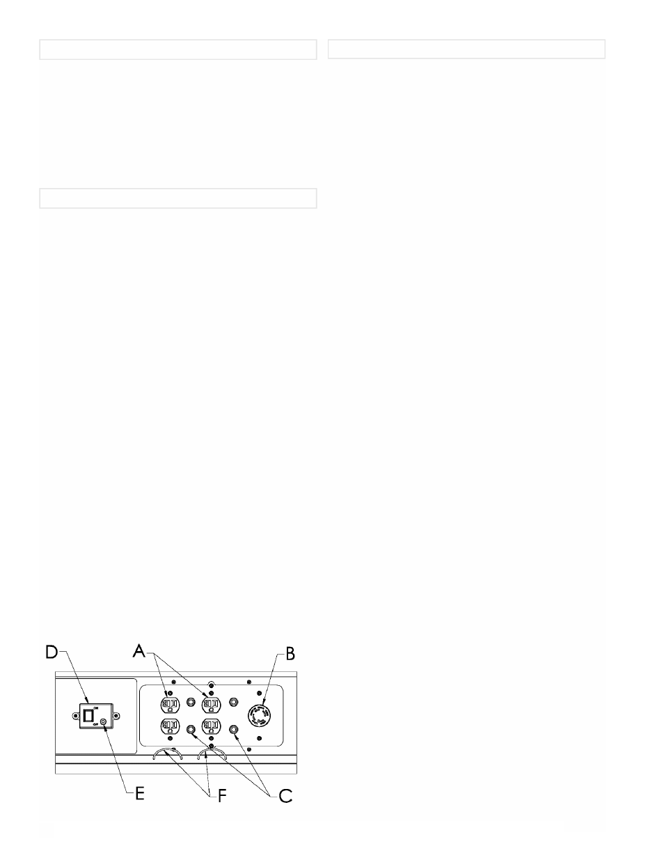 Limited warranty, Control panel major generator features | Powermate PM0106001 User Manual | Page 2 / 20